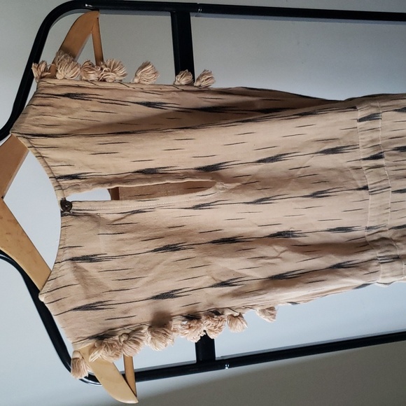 Caló Tulum boho maxi beach dress with pom pom details - Picture 6 of 7